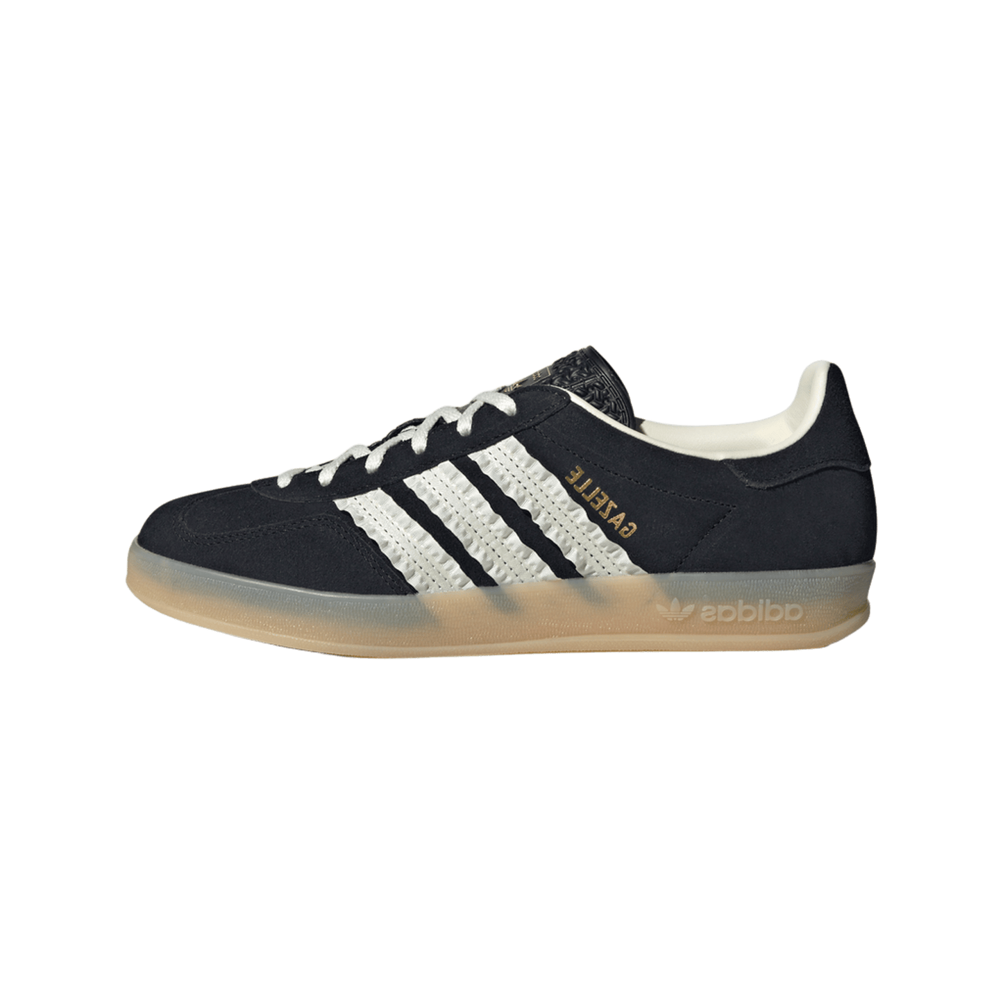 adidas Gazelle Indoor Core Black Cream White Gum (Women's)