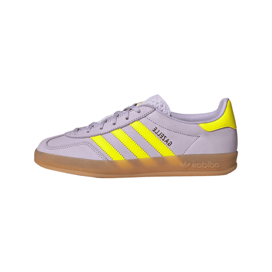 adidas Gazelle Indoor Silver Dawn Solar Yellow (Women's)