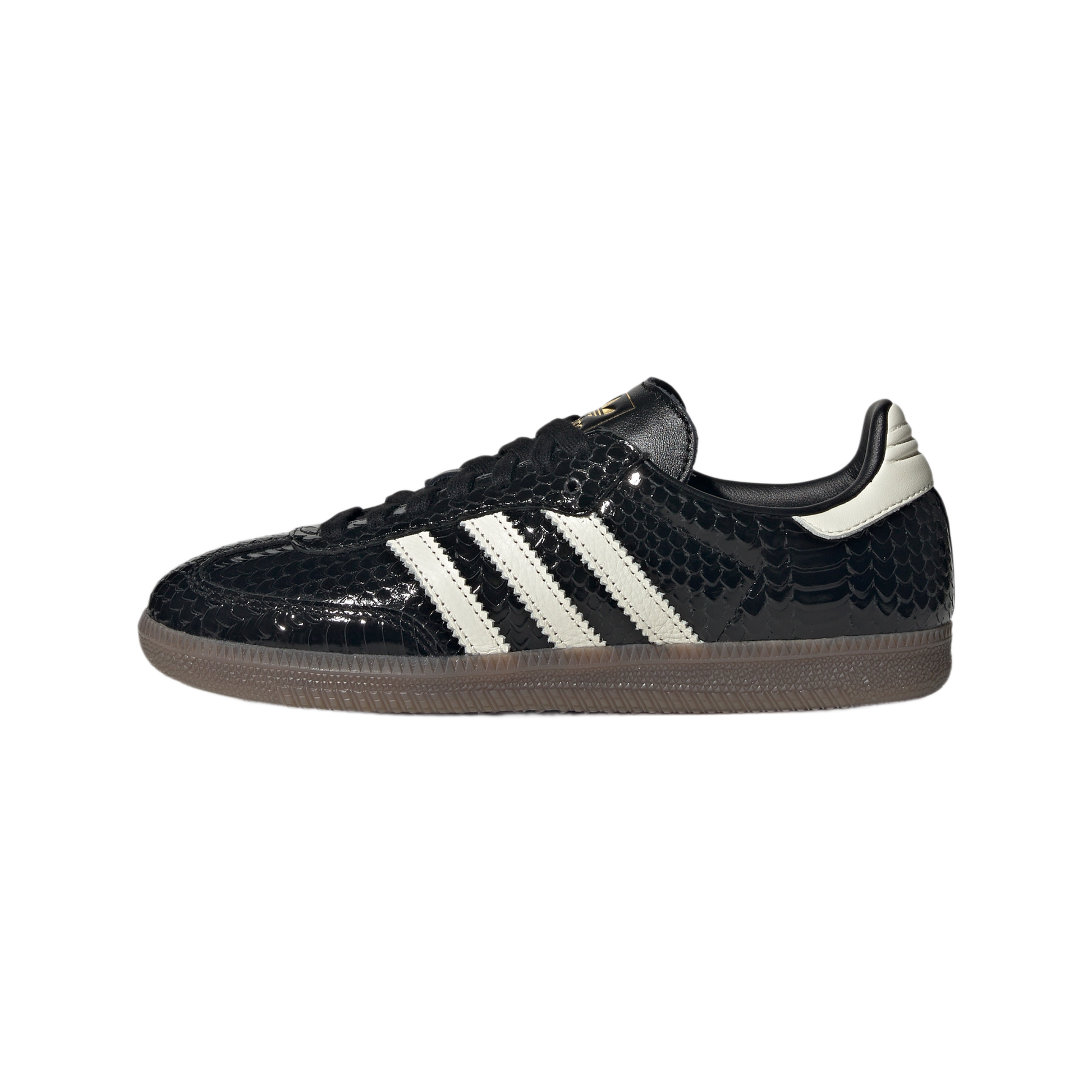 adidas Samba OG Patent Snakeskin Black Off White (Women's)