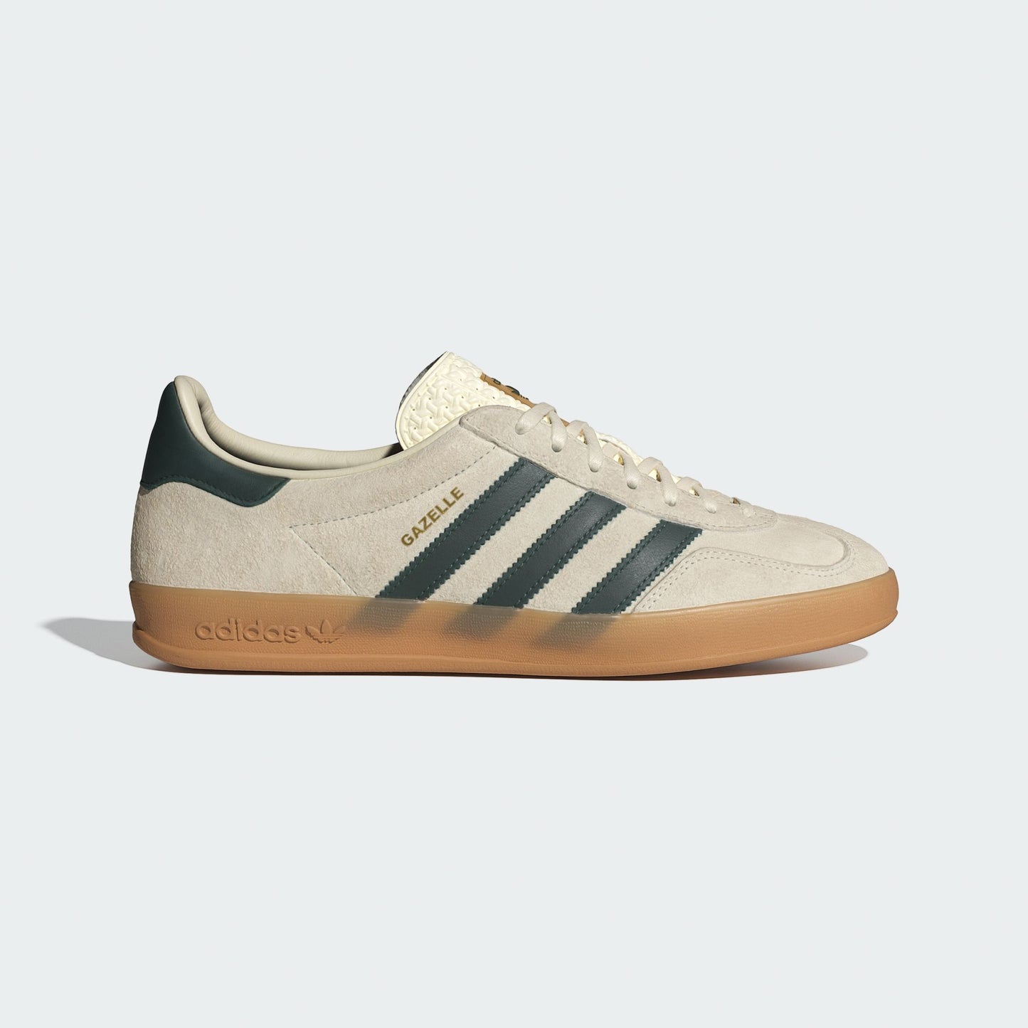 adidas Gazelle Indoor Cream White Collegiate Green Gum