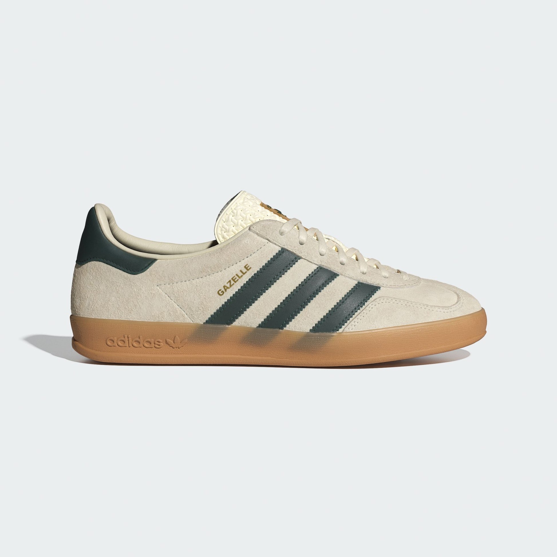 adidas Gazelle Indoor Cream White Collegiate Green Gum