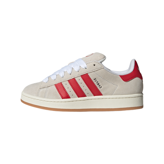 adidas Campus 00s Crystal White Better Scarlet (Women's)