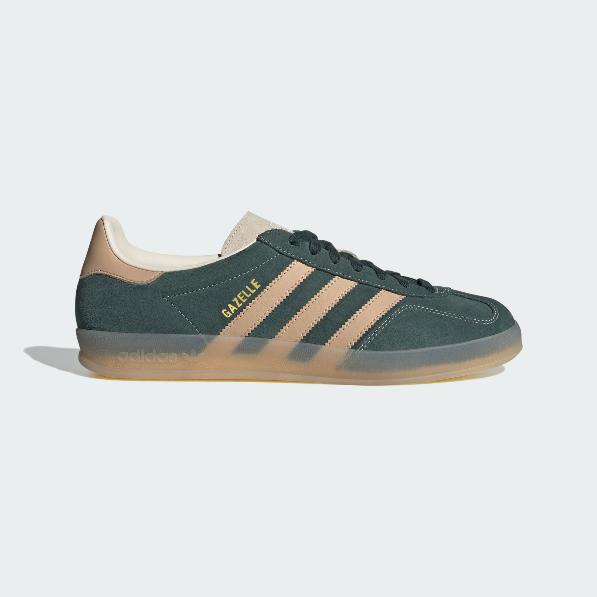 adidas Gazelle Indoor Shadow Green Warm Sandstone