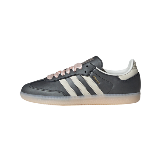 adidas Samba OG Black Pink Ribbon Laces (Women's)