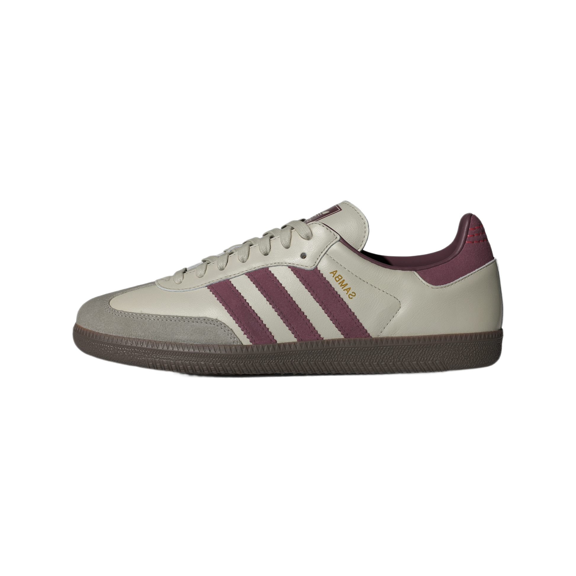 adidas Samba OG Putty Grey Maroon