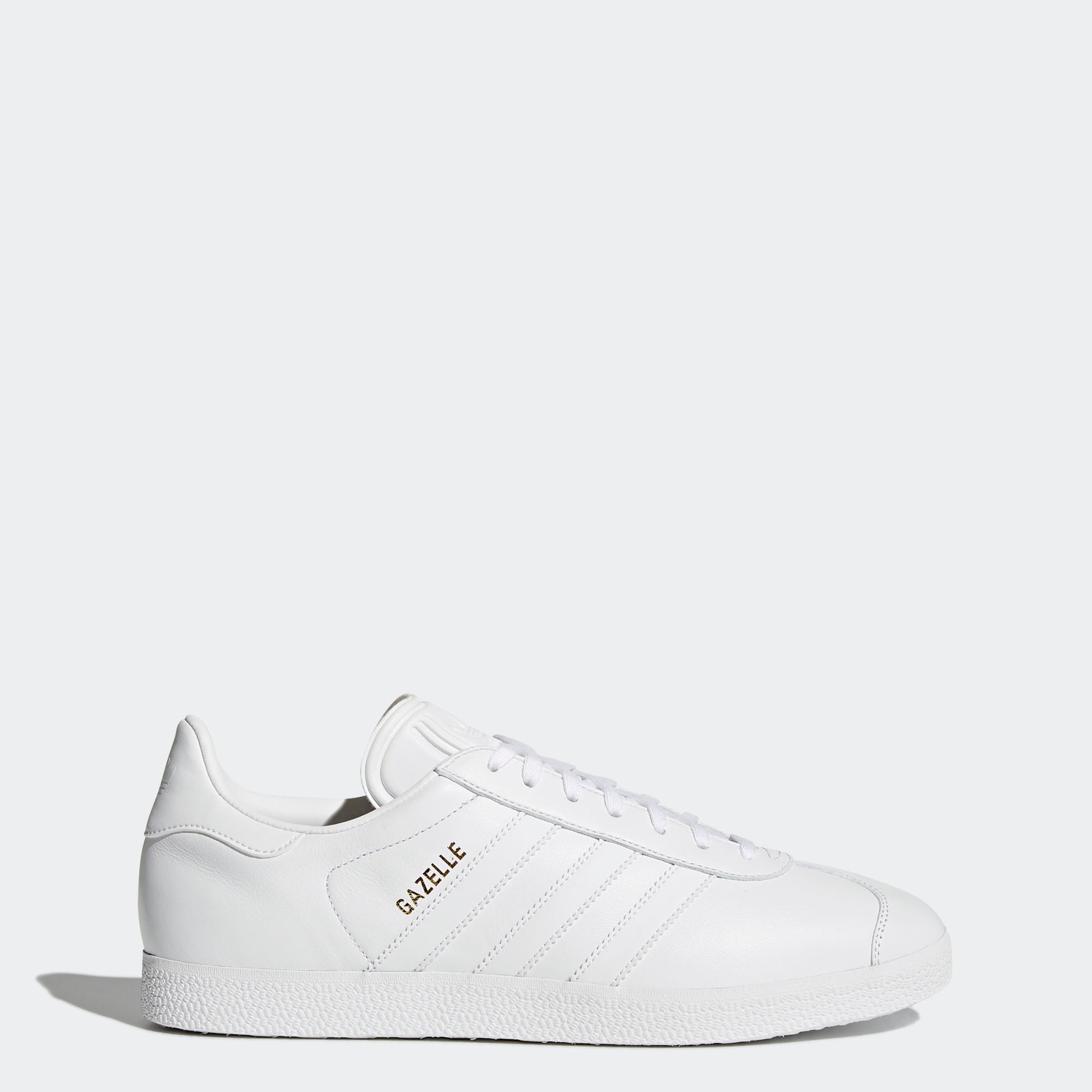 adidas Gazelle White/White-Gold Metallic