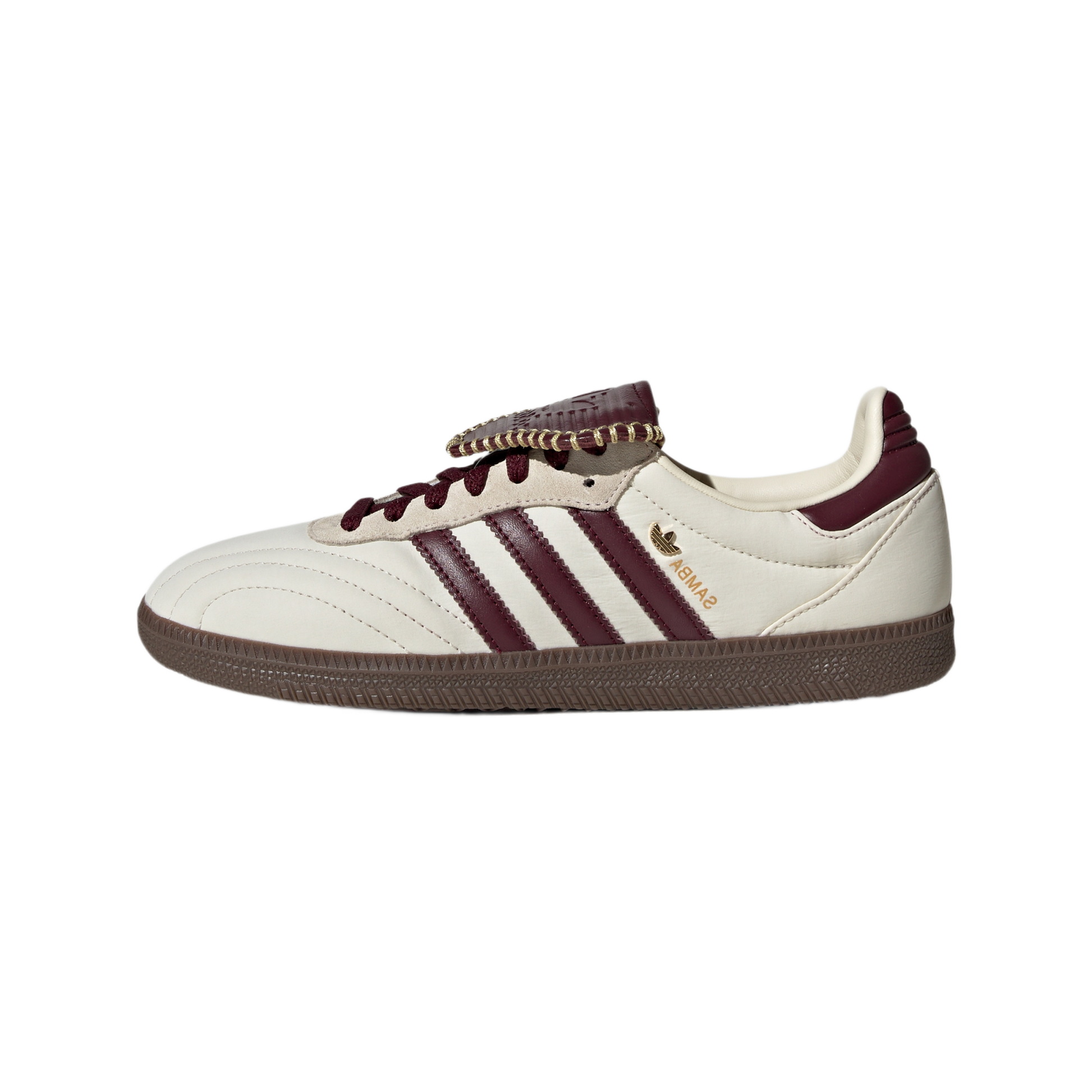 adidas Samba LT Cream White Maroon (Women's)