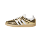 adidas Samba OG Gold Metallic Cracked Leather (Women's)