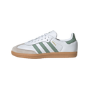 adidas Samba OG Cloud White Silver Green (GS)