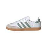 adidas Samba OG Cloud White Silver Green (GS)