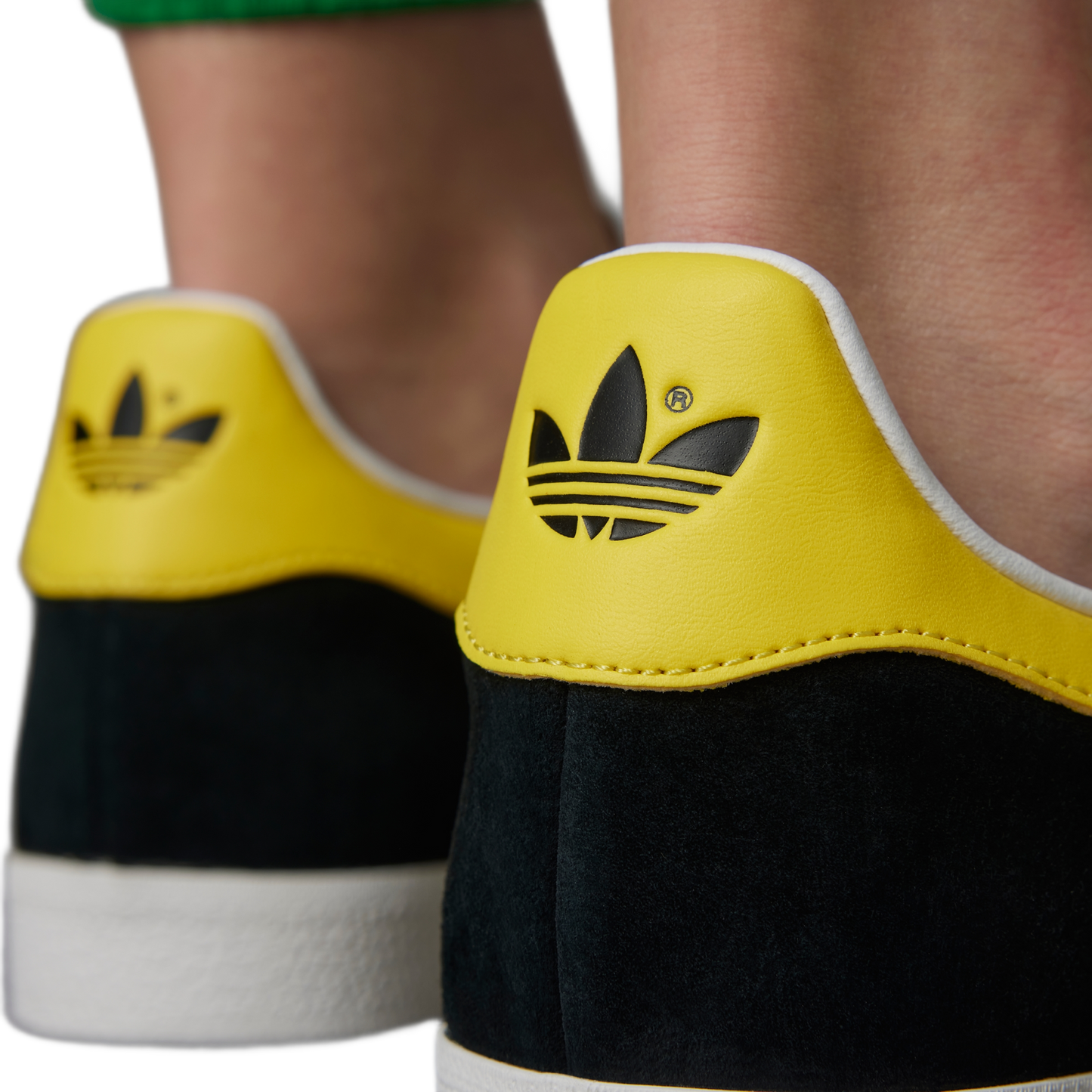 adidas Gazelle Black Impact Yellow