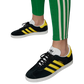 adidas Gazelle Black Impact Yellow