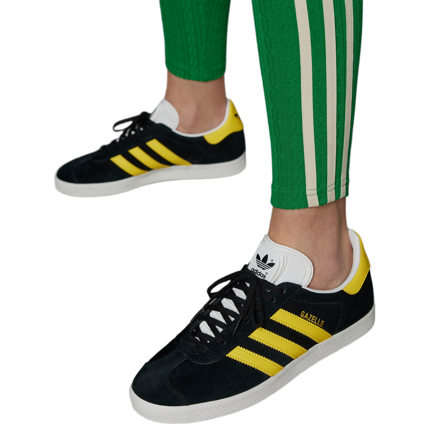 adidas Gazelle Black Impact Yellow