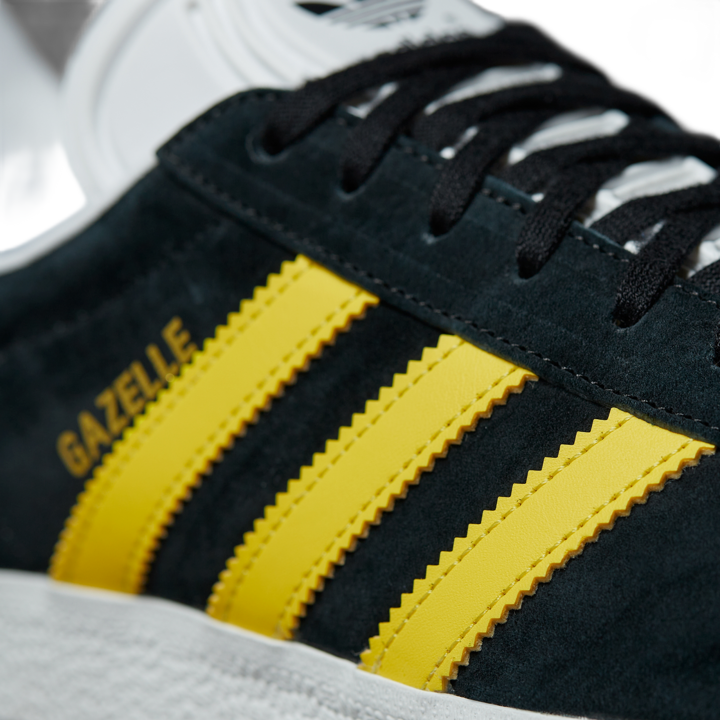 adidas Gazelle Black Impact Yellow