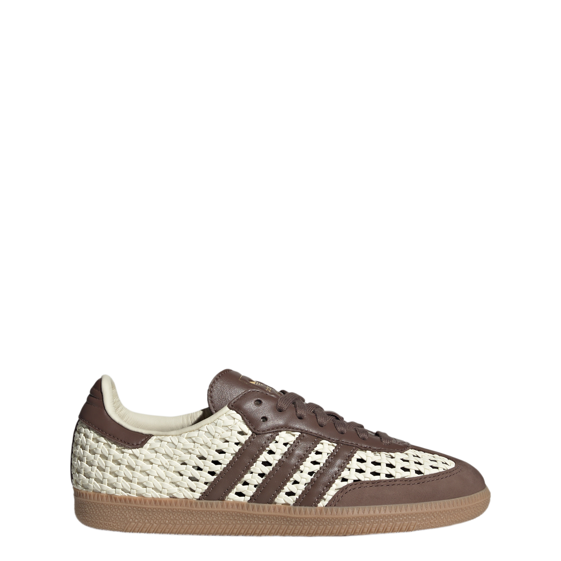 adidas Samba OG Basketweave Cream White Earth Strata (Women's)