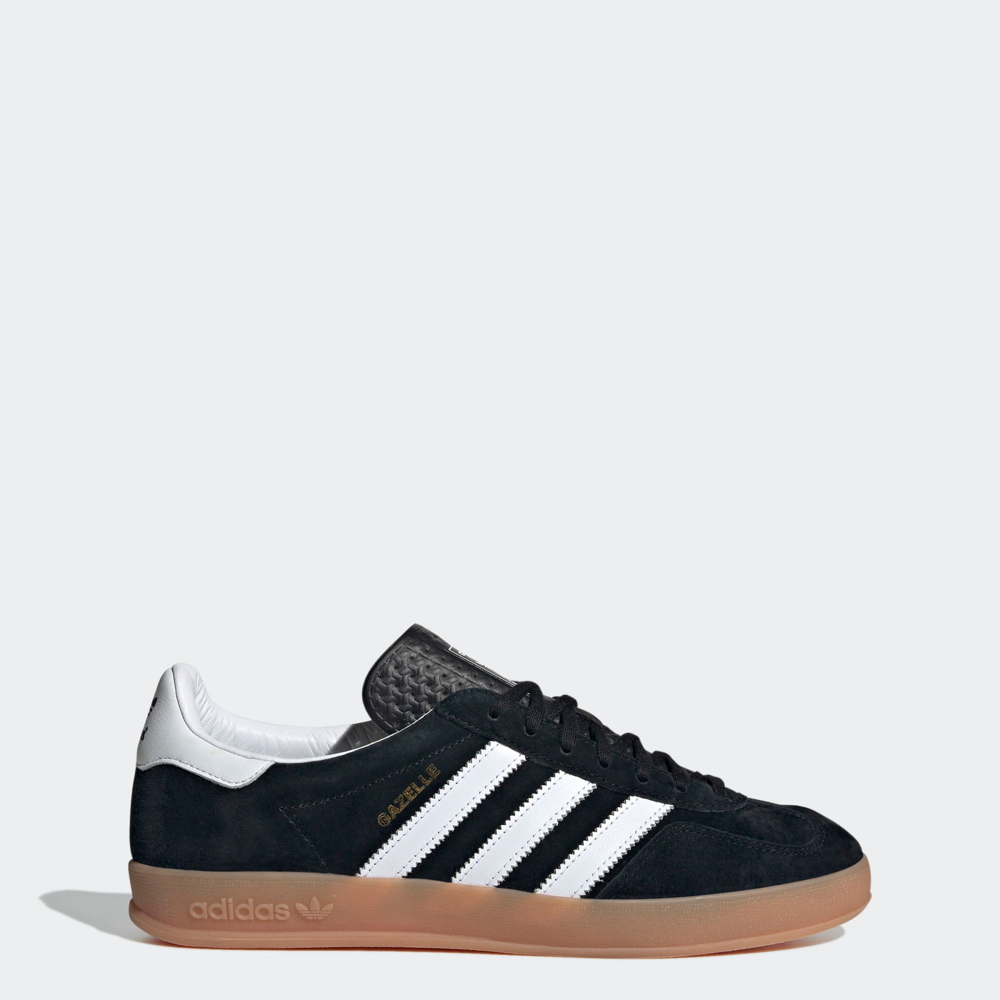 adidas Gazelle Black White Gum