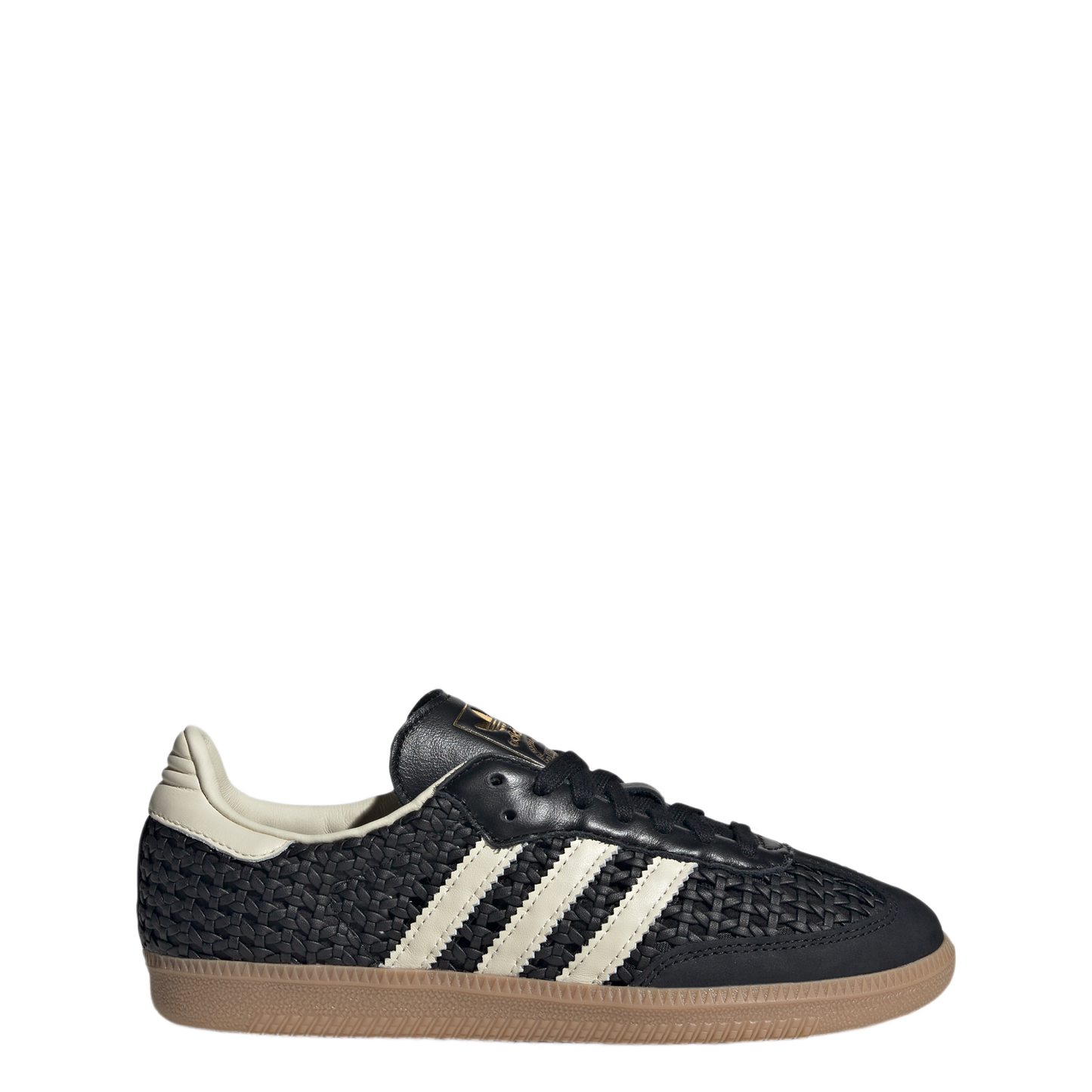 adidas Samba OG Basketweave Black Cream White (Women's)