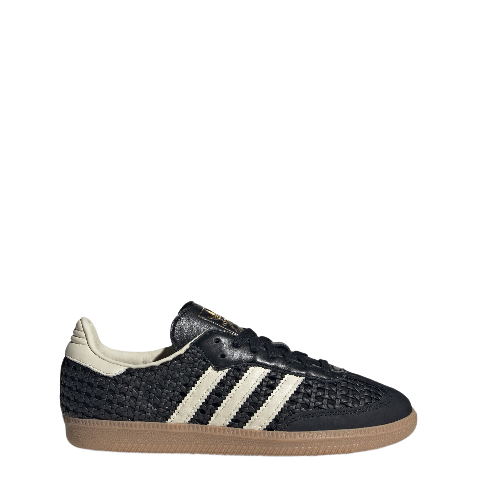adidas Samba OG Basketweave Black Cream White (Women's)