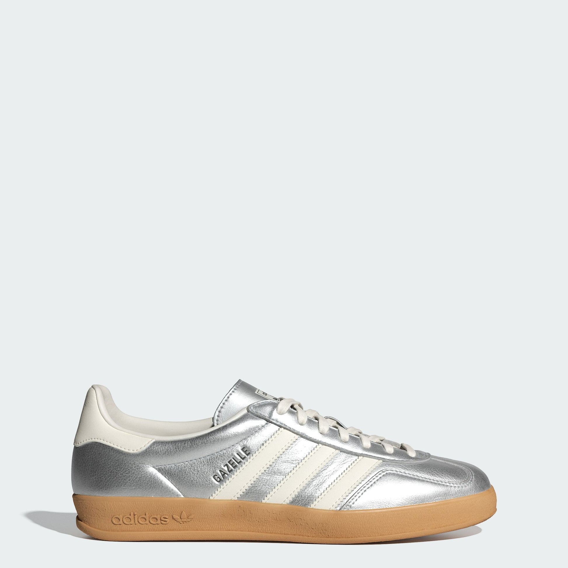 adidas Gazelle Indoor Silver Metallic Core White