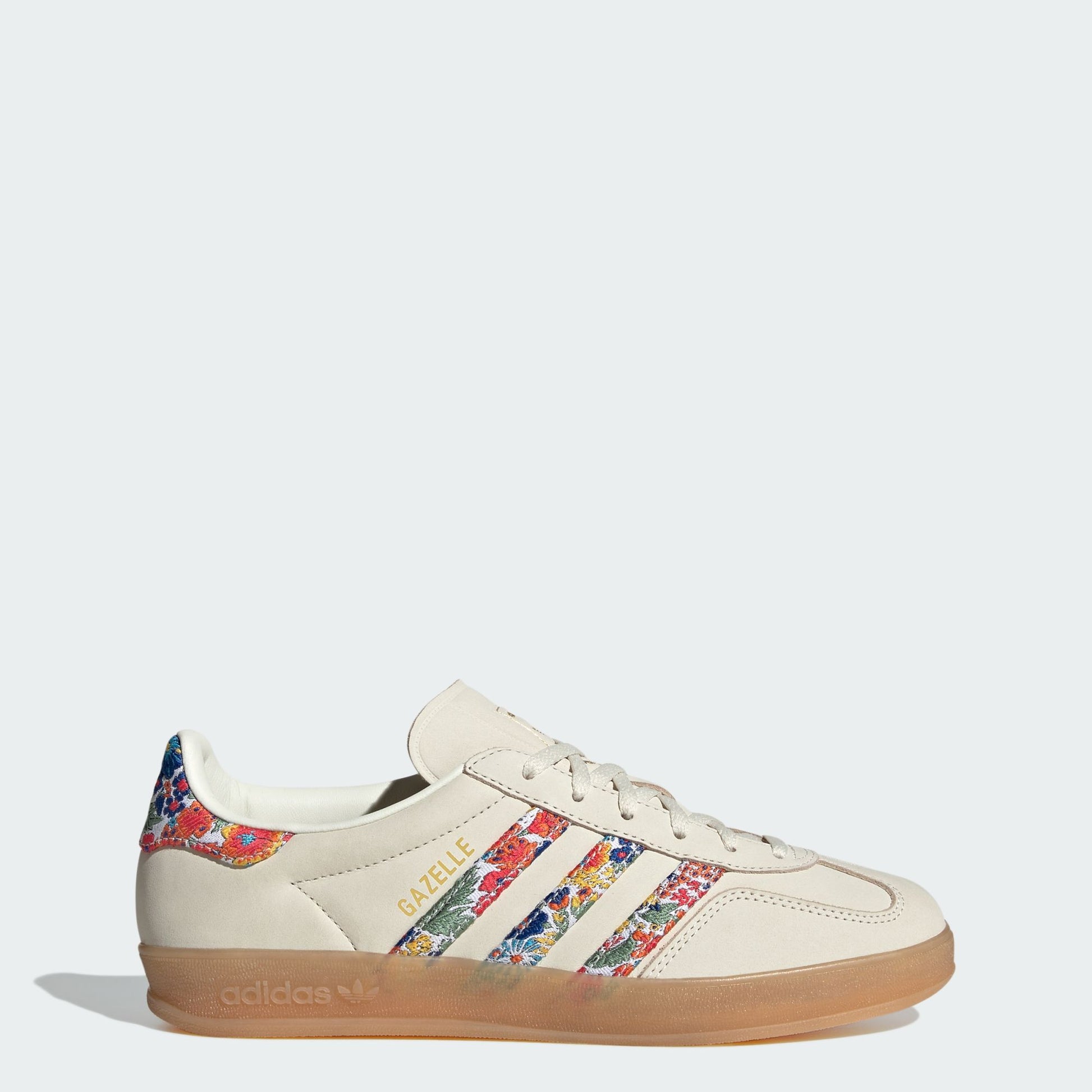 adidas Gazelle Indoor Liberty London Floral Embroidery Stripes (Women's)
