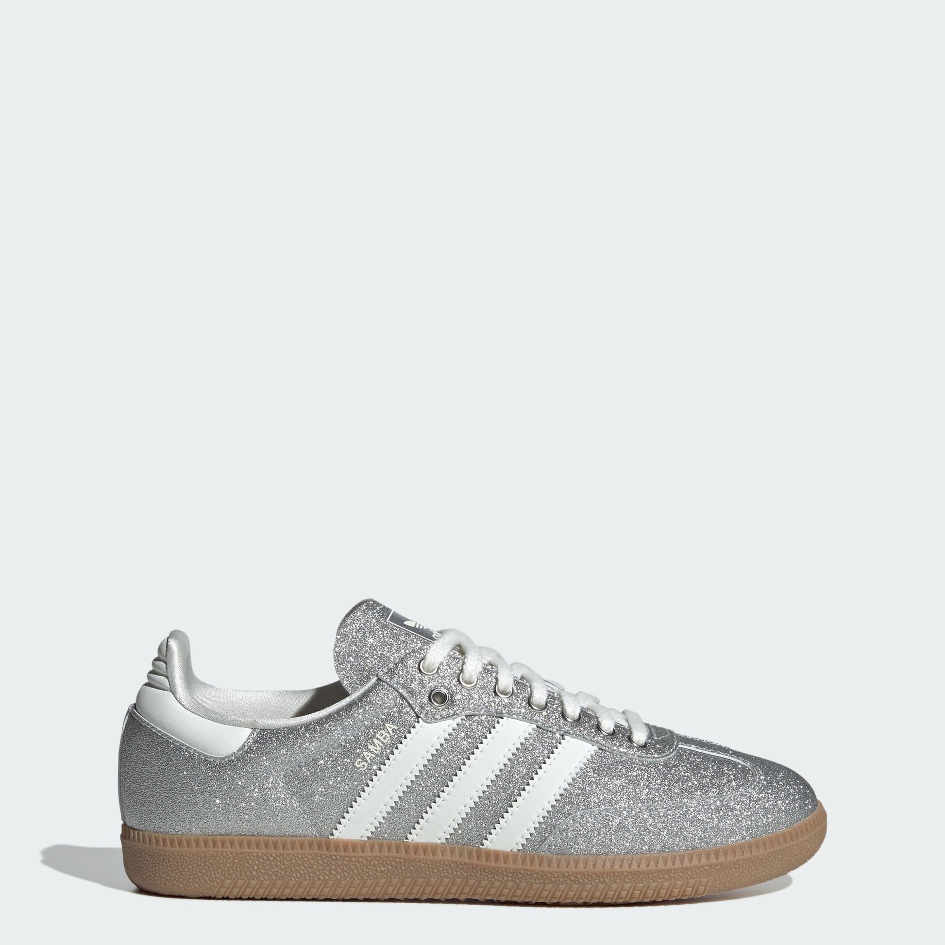 adidas Samba Shine Silver Metallic (Women's)