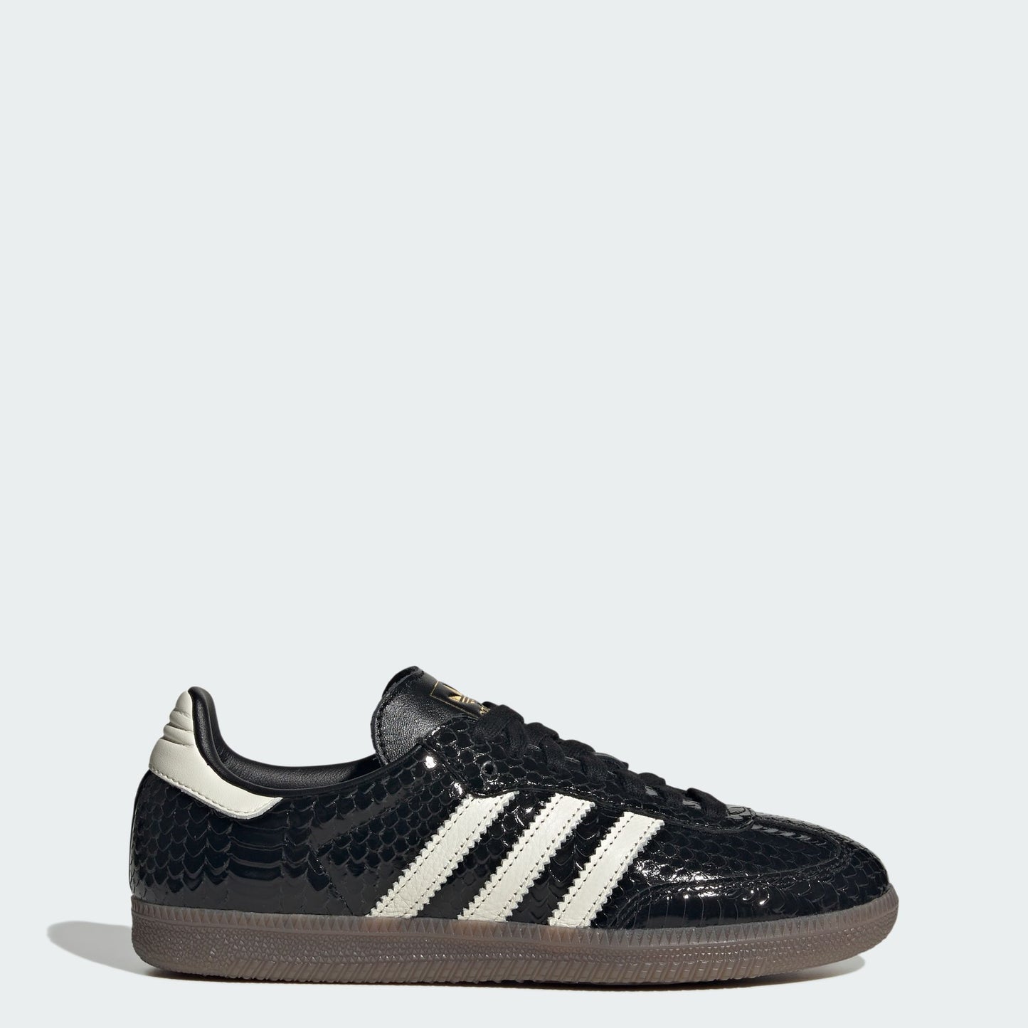 adidas Samba OG Patent Snakeskin Black Off White (Women's)