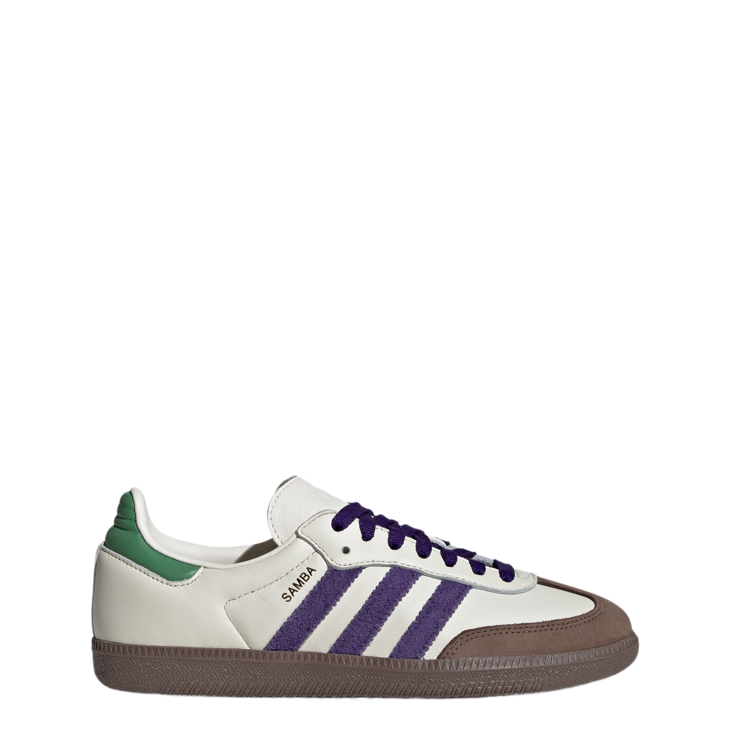 adidas Samba OG Off White Core Purple Green Brown (Women's)