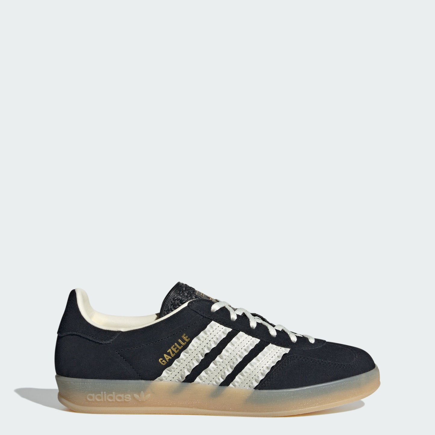 adidas Gazelle Indoor Core Black Cream White Gum (Women's)