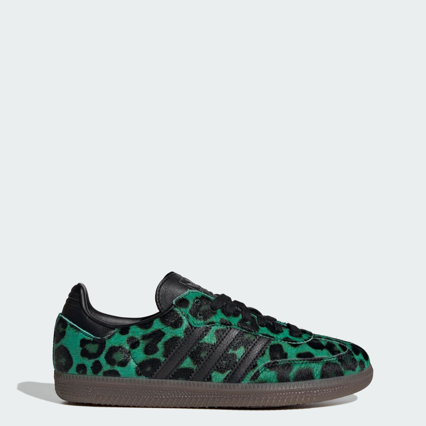 adidas Samba Semi Screaming Green Core Black Gold Metallic (Women's)