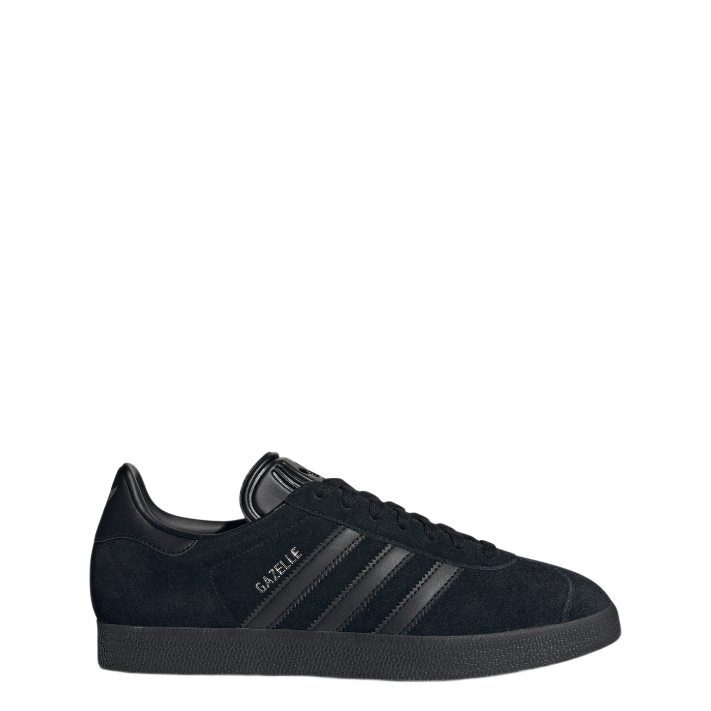 adidas Gazelle All Black Silver Metallic