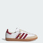 adidas Samba Sporty & Rich White Collegiate Burgundy