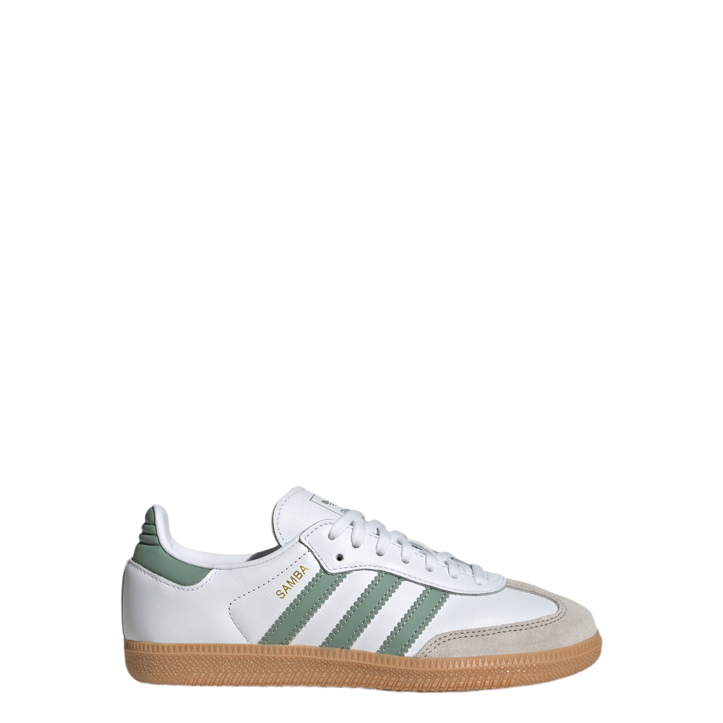 adidas Samba OG Cloud White Silver Green (GS)