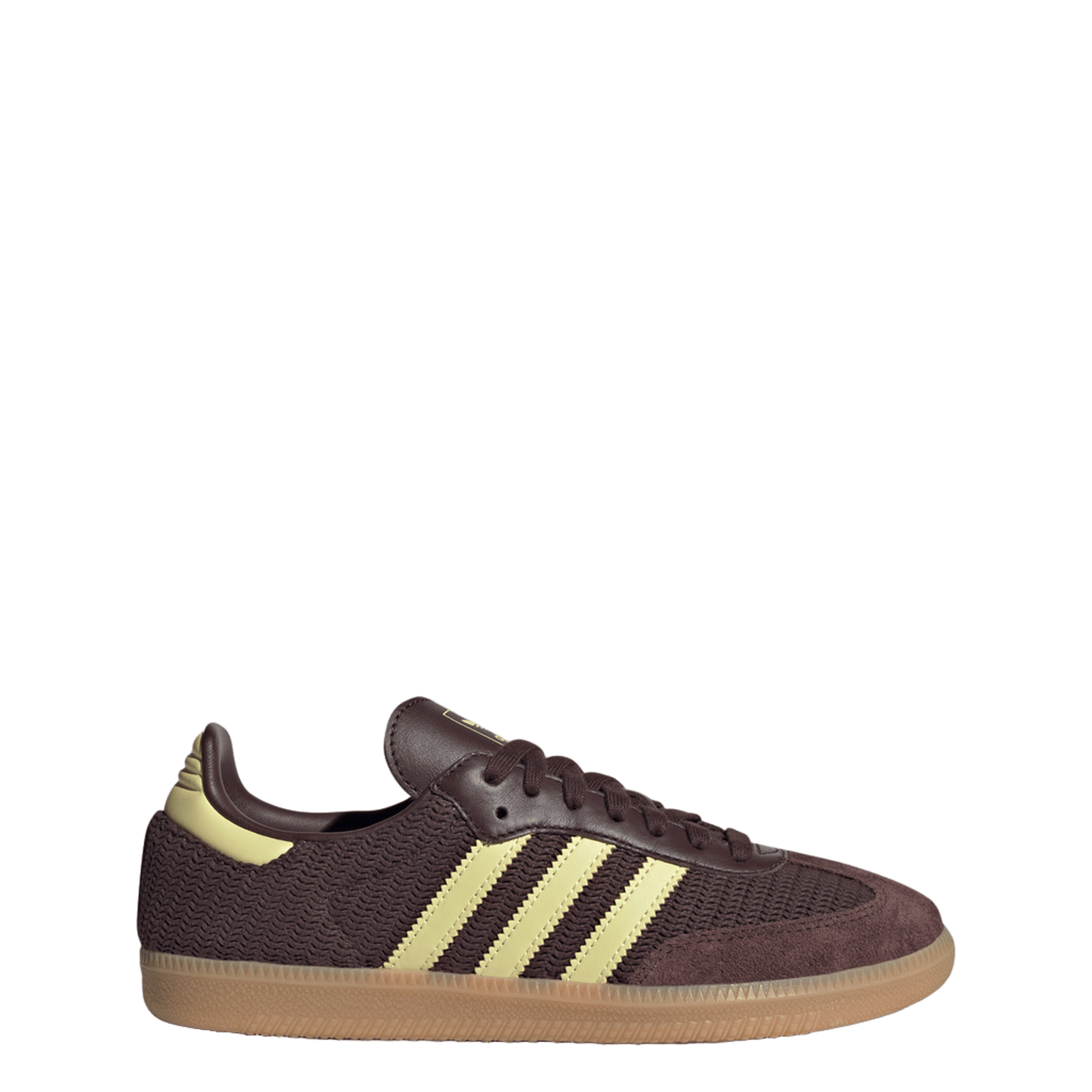 adidas Samba OG Shadow Brown Powder Yellow (Women's)
