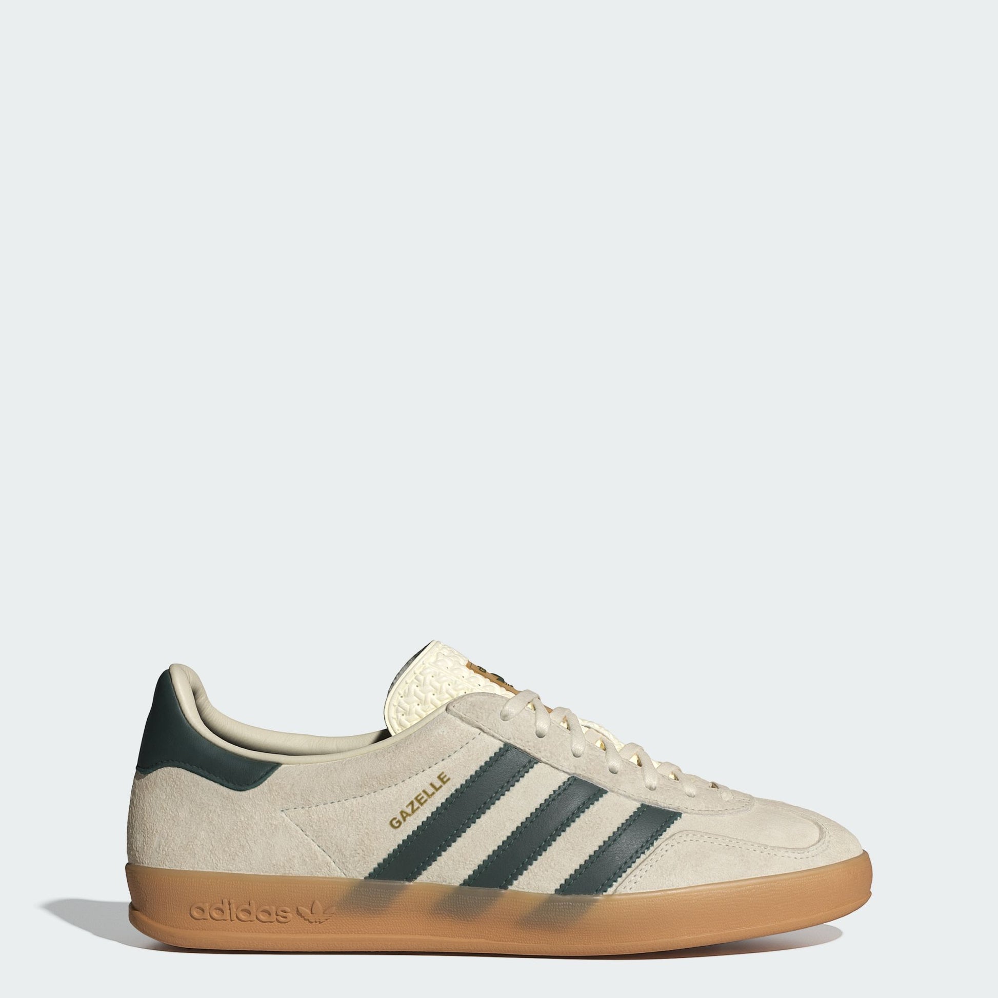 adidas Gazelle Indoor Cream White Collegiate Green Gum