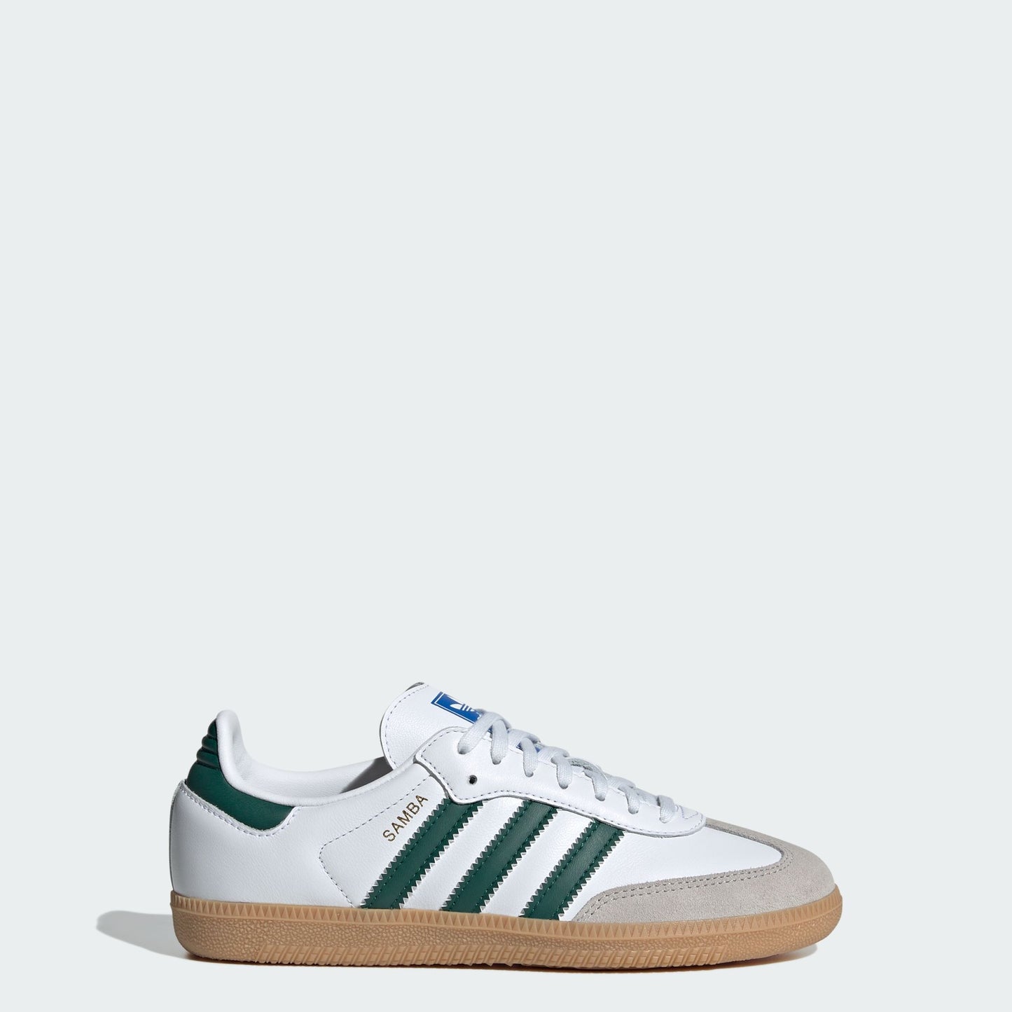 adidas Samba OG White Collegiate Green Gum (Kids)