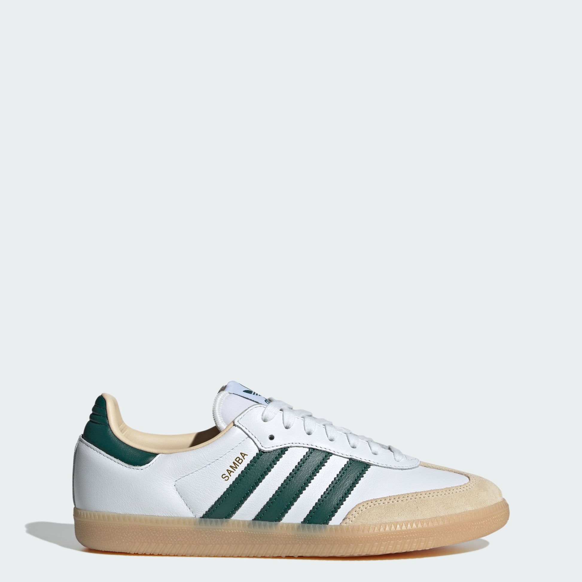 adidas Samba OG Cloud White Collegiate Green Gum