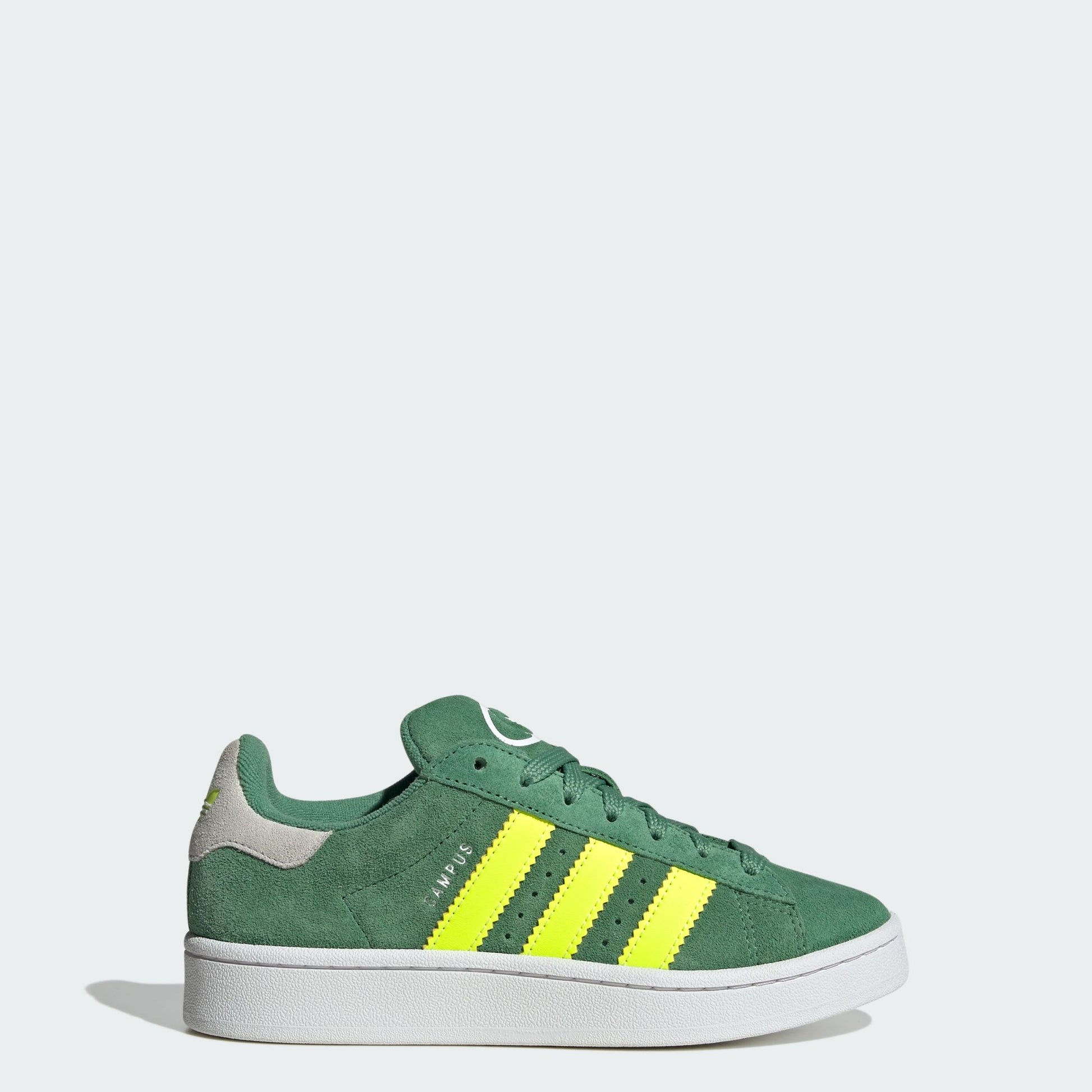 adidas Campus 00s Preloved Green Solar Yellow (Kids)