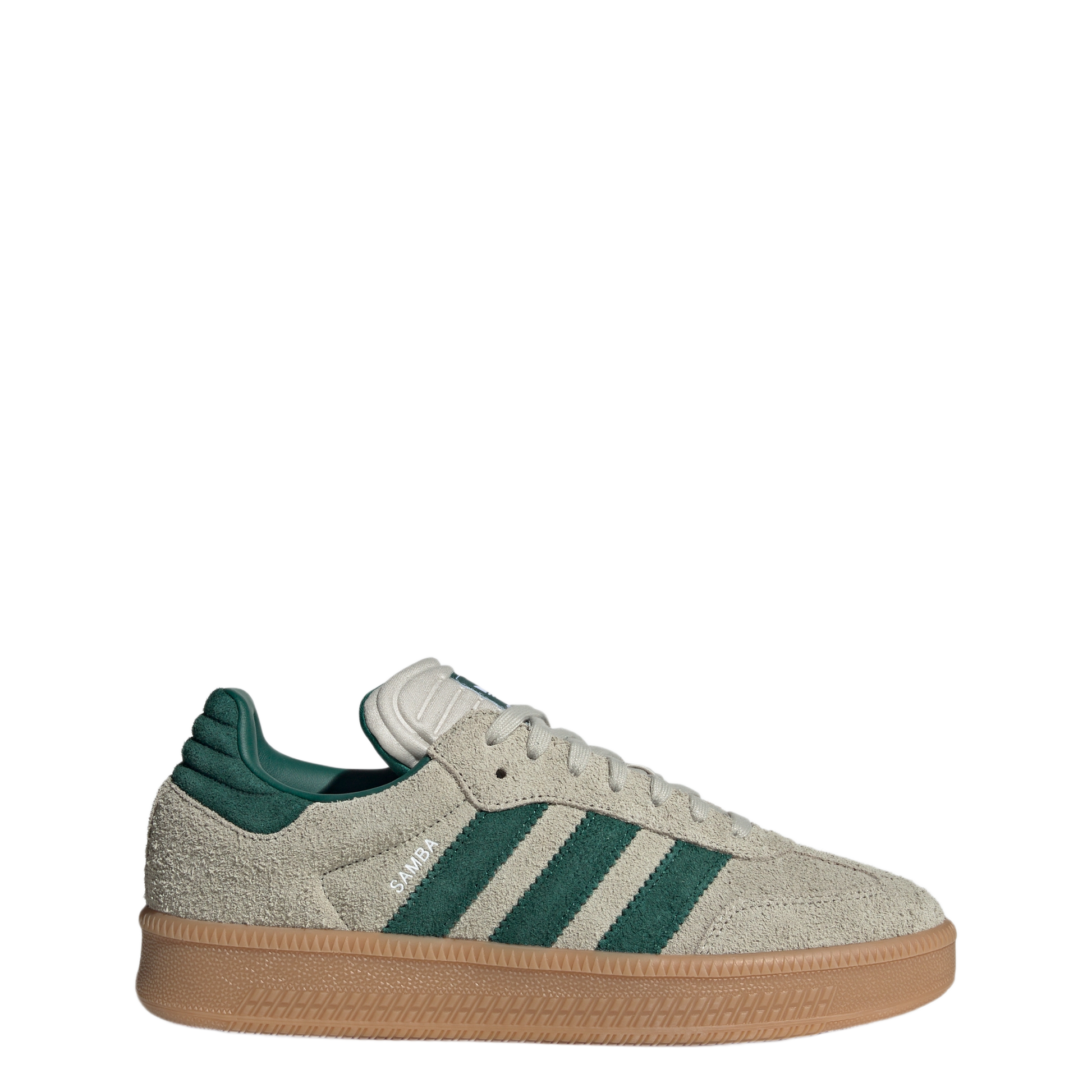 adidas Samba XLG Putty Grey Collegiate Green
