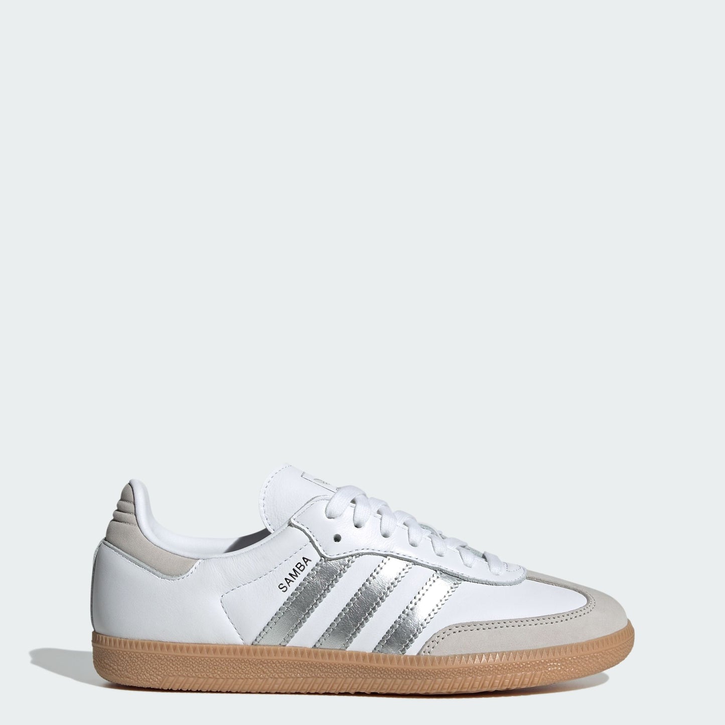 adidas Samba OG White Silver Metallic Grey (Women's)