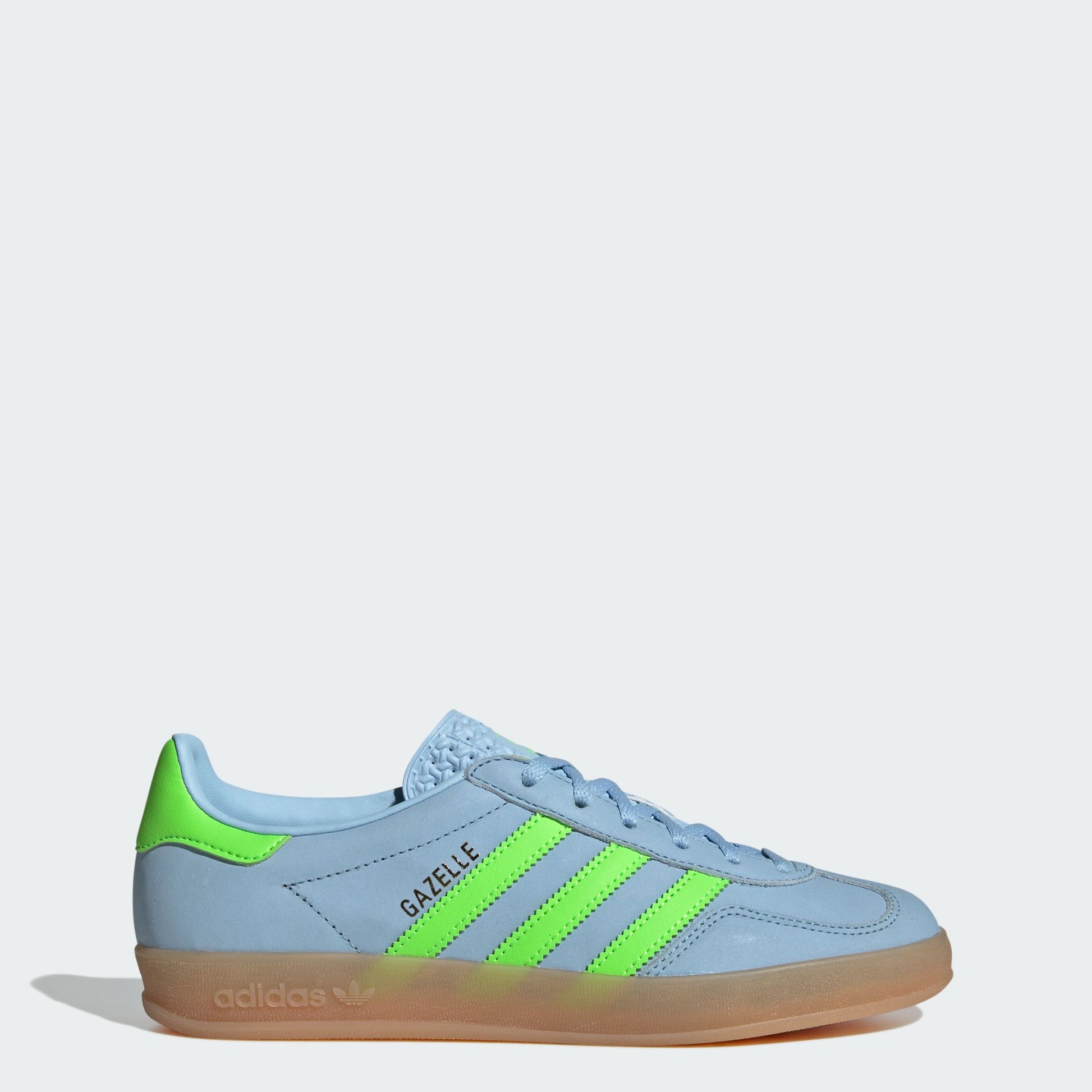 adidas Gazelle Indoor Clear Sky Solar Green (Women's)
