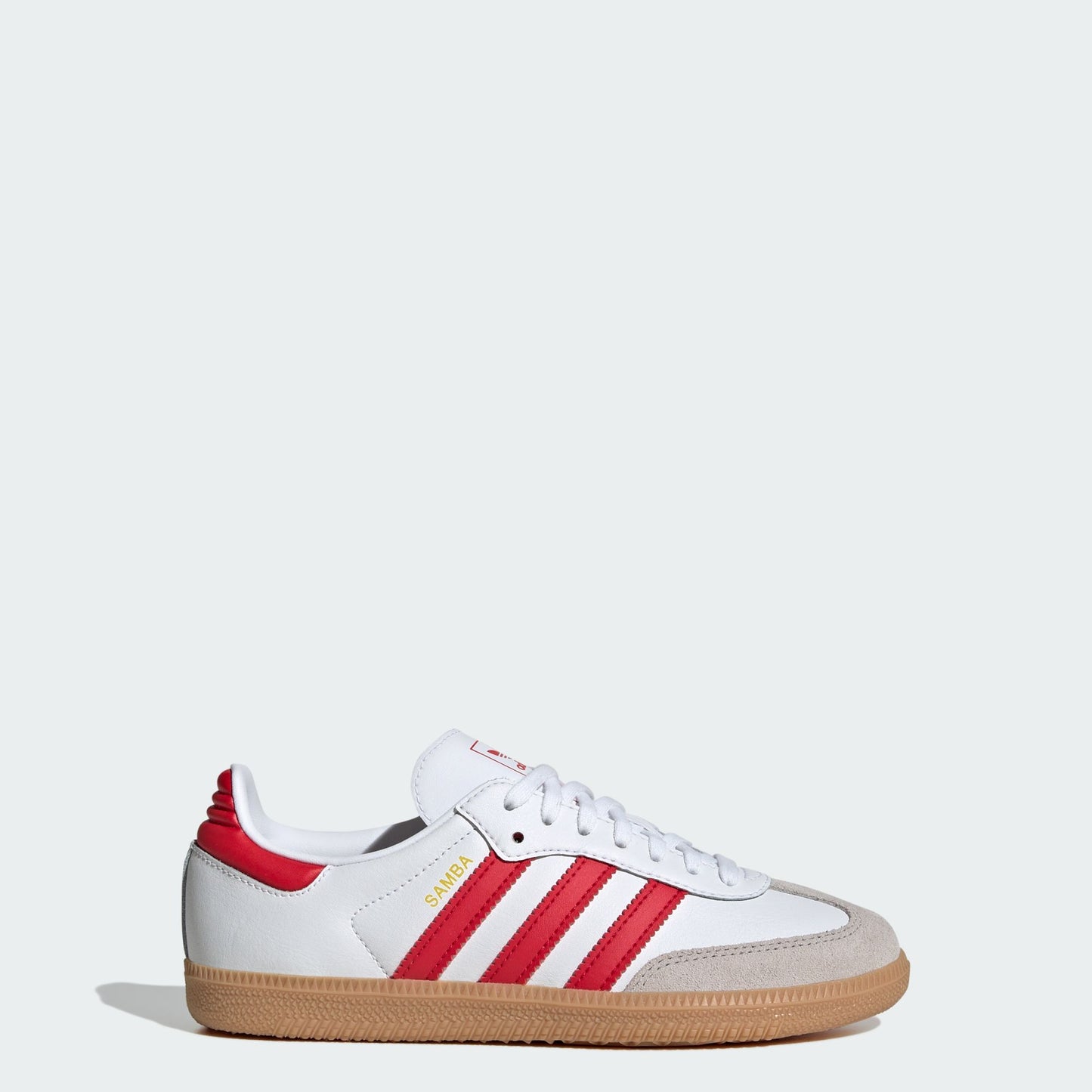 adidas Samba OG Cloud White Better Scarlet Gum (GS)
