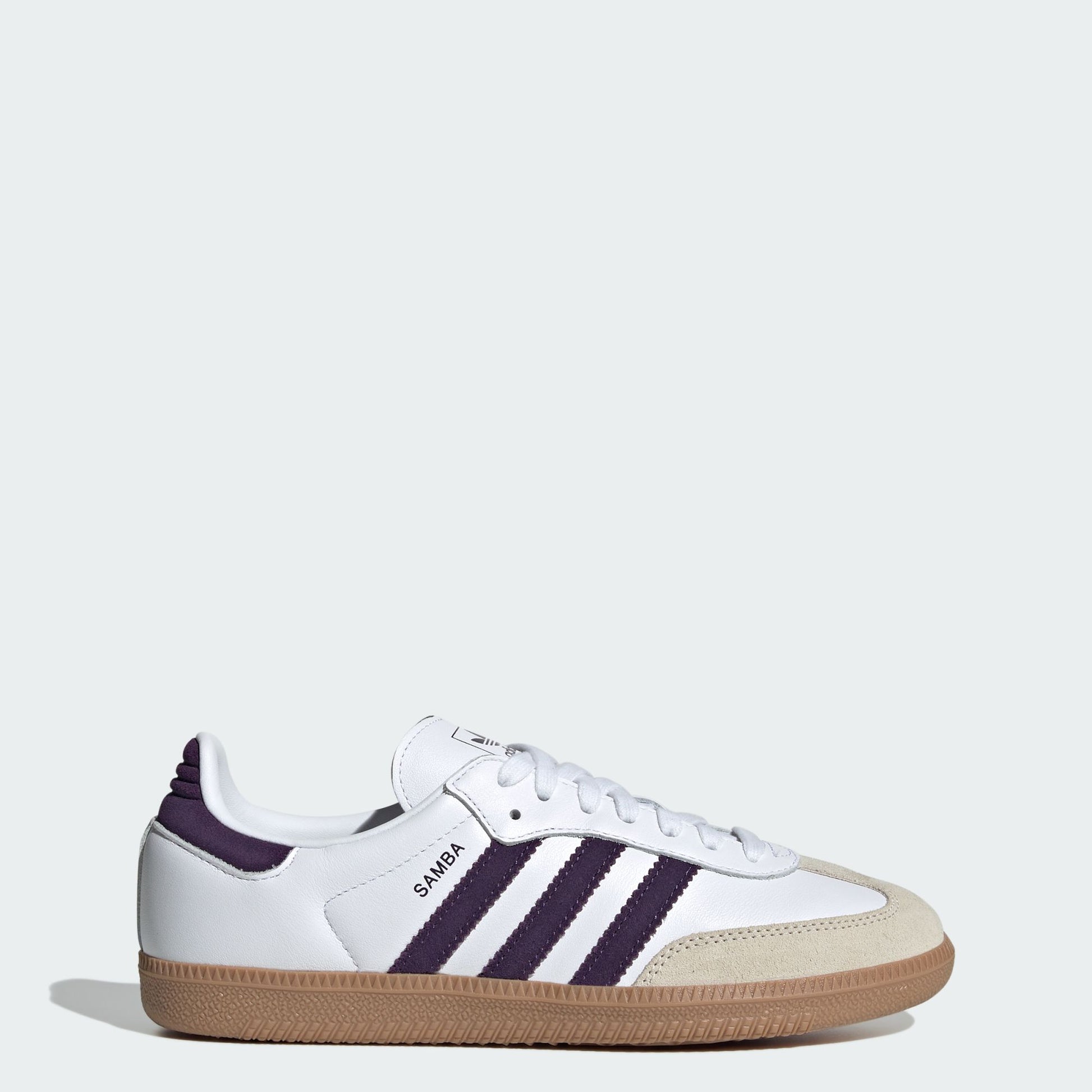 adidas Samba OG White Alumina Aurora Plum (Women's)