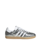 adidas Samba OG Patent Snakeskin Silver Metallic (Women's)