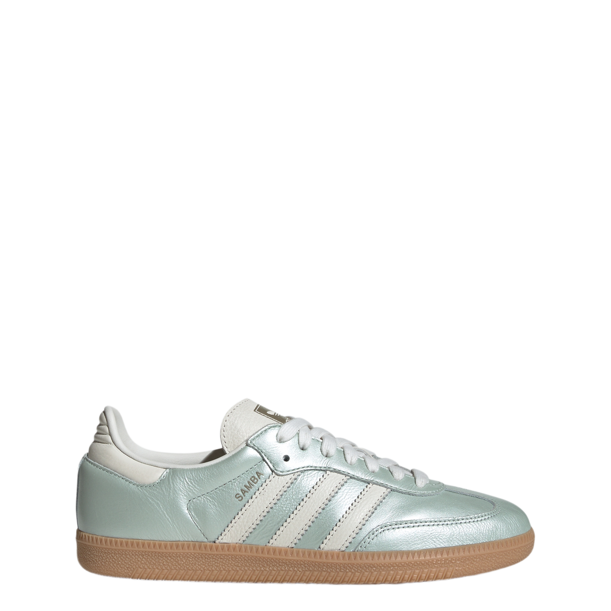 adidas Samba OG Linen Green Metallic (Women's)