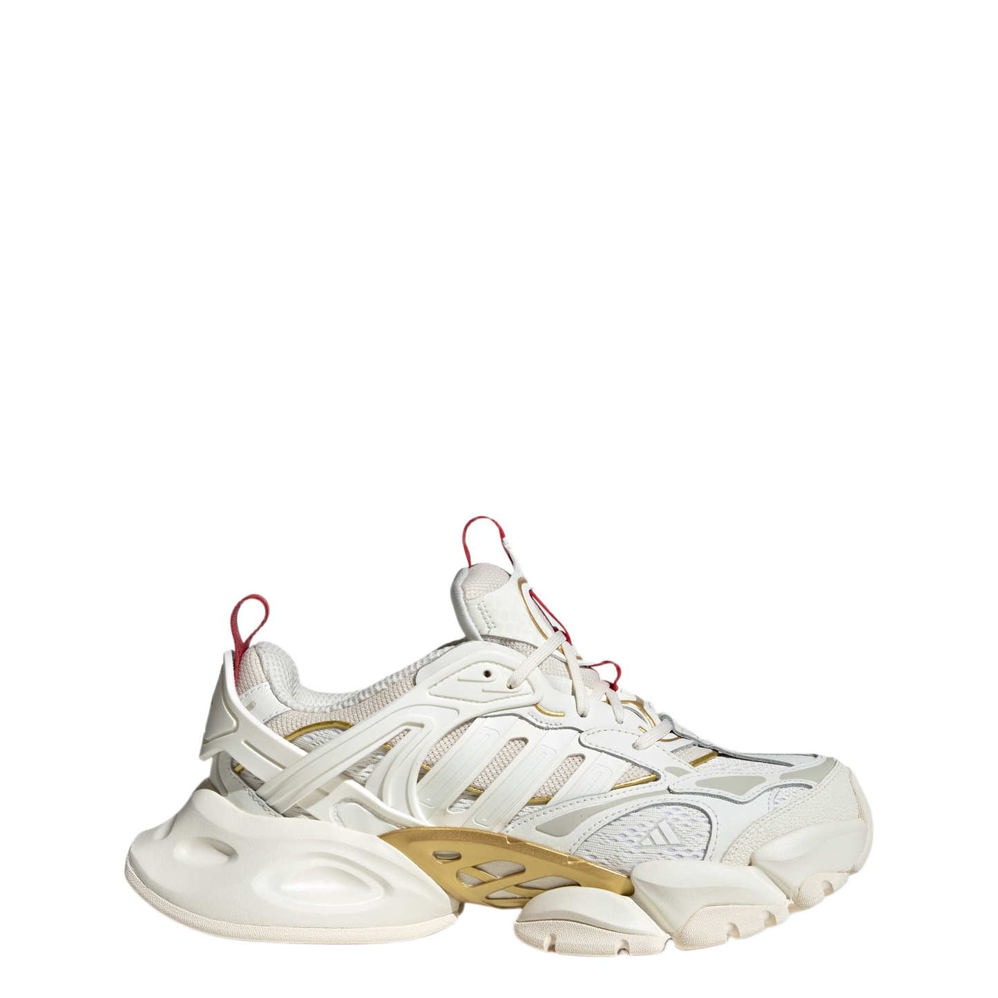 adidas XLG Runner Deluxe Off White Gold Metallic Red