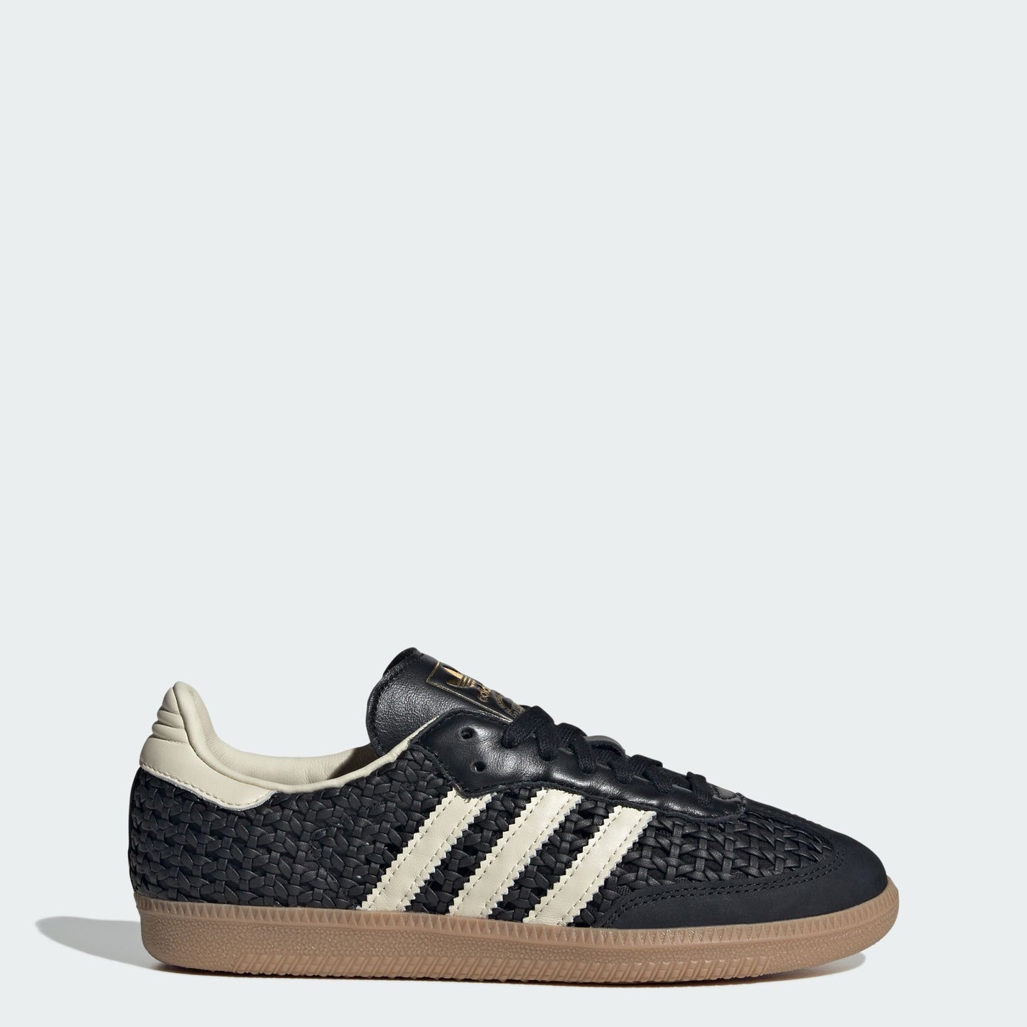 adidas Samba OG Basketweave Black Cream White (Women's)
