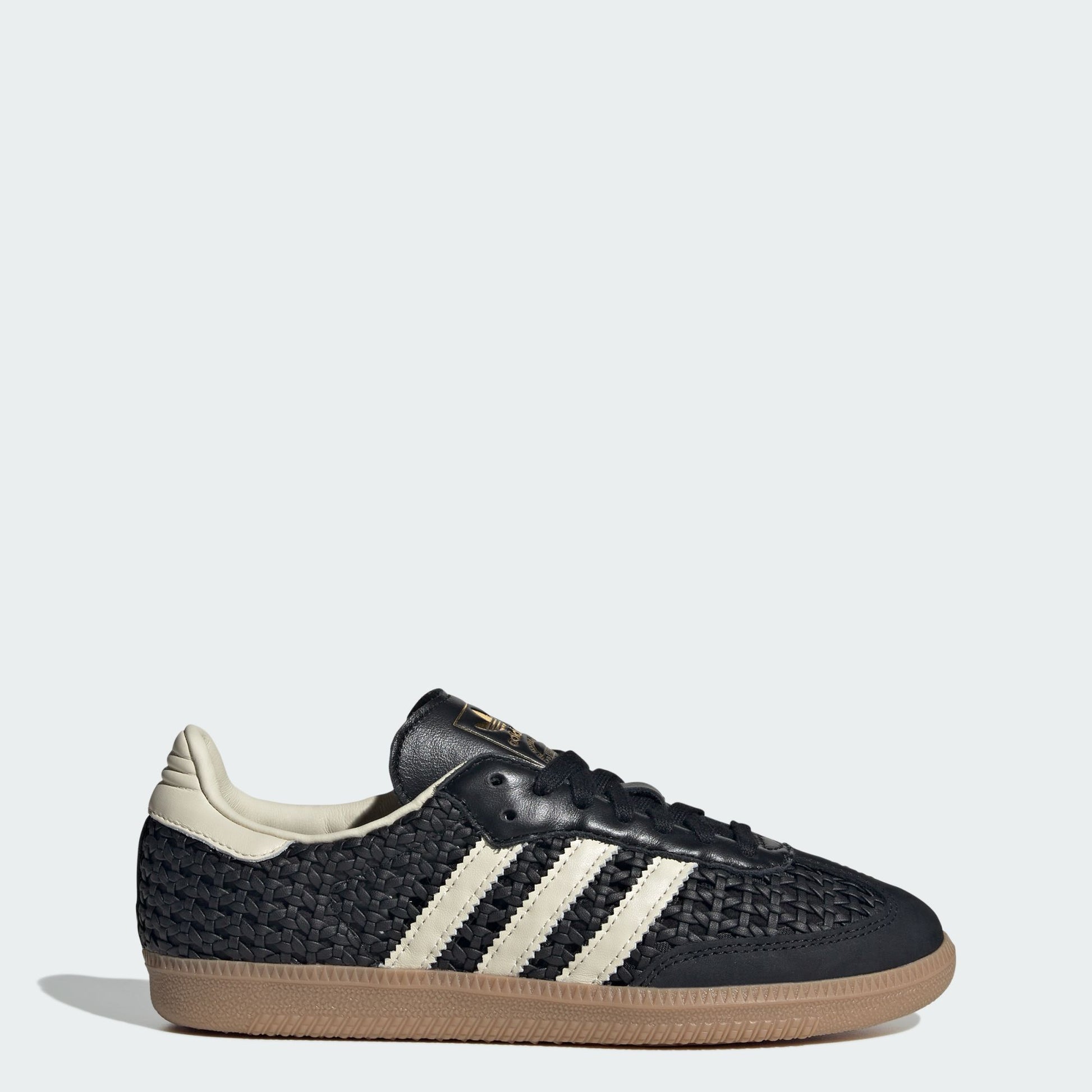 adidas Samba OG Basketweave Black Cream White (Women's)