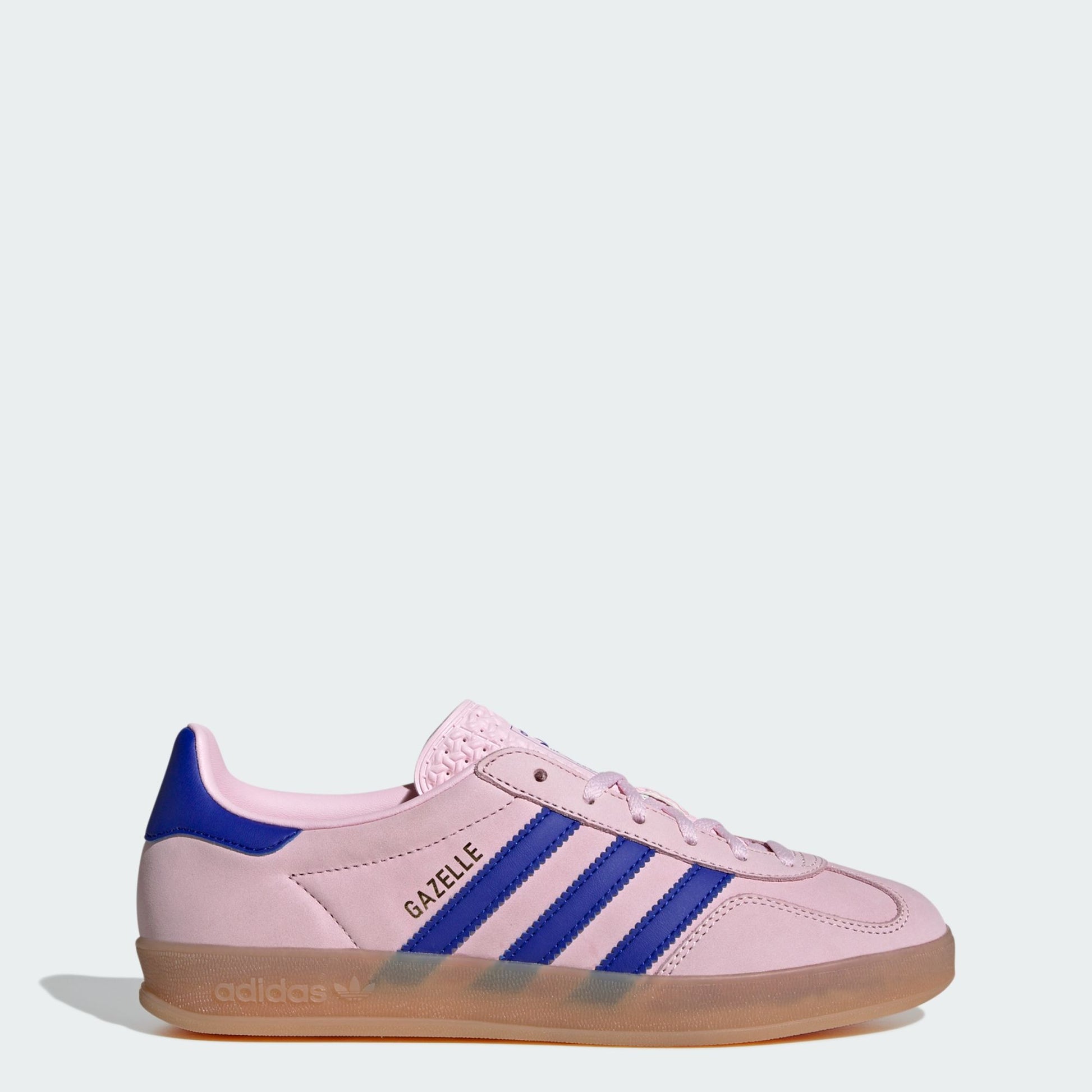 adidas Gazelle Indoor Clear Pink Lucid Blue (Women's)