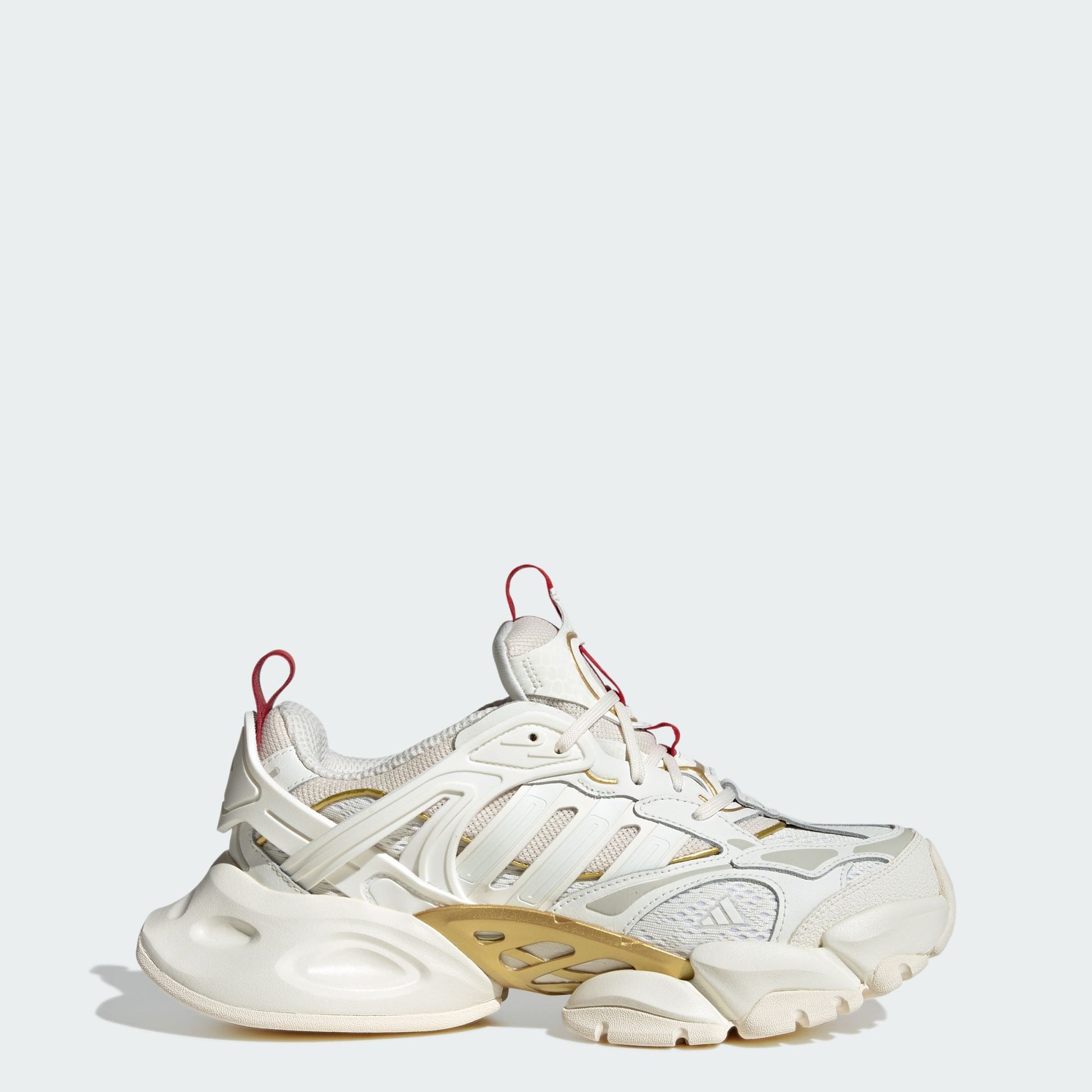 adidas XLG Runner Deluxe Off White Gold Metallic Red