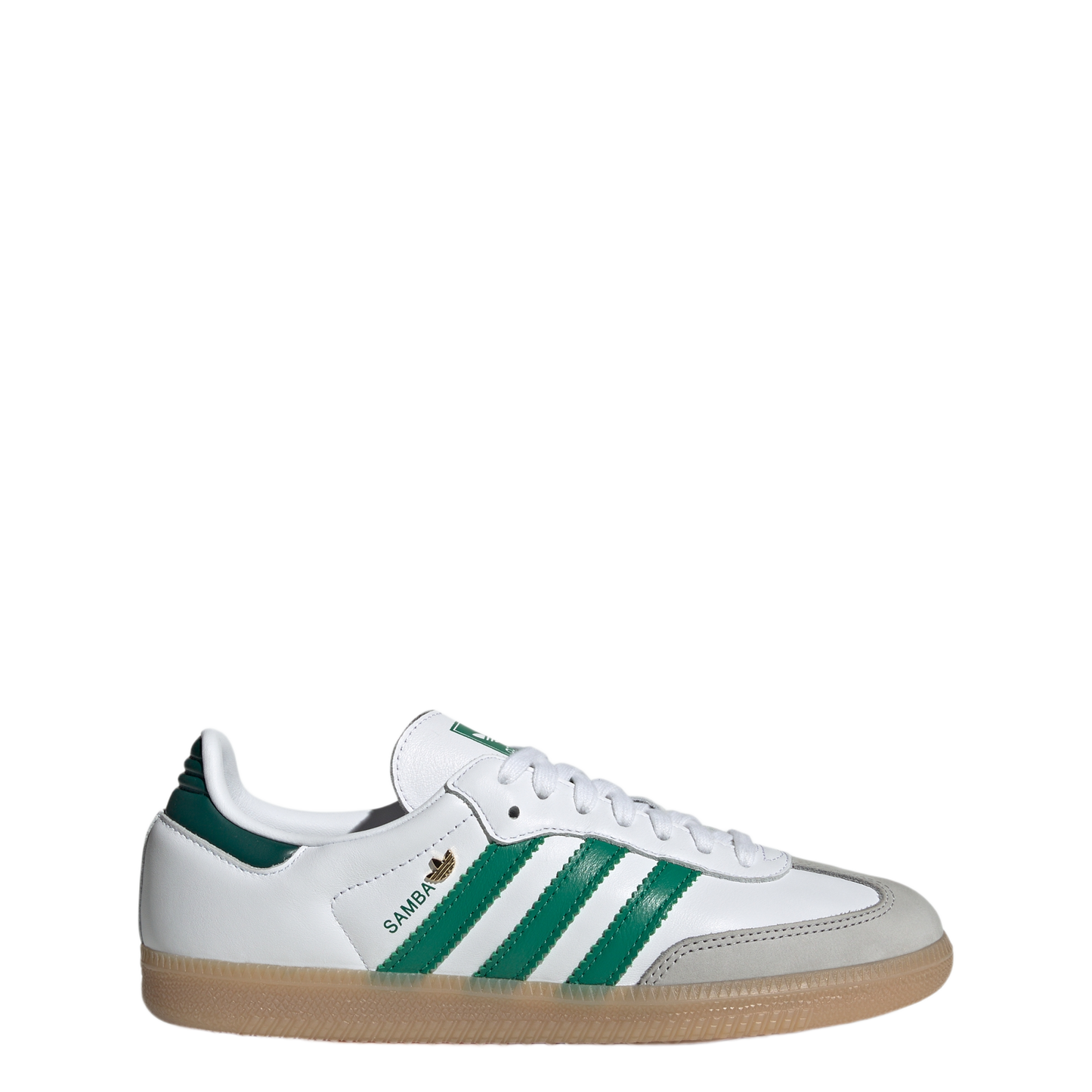 adidas Samba OG White Bold Green Collegiate Green (Women's)